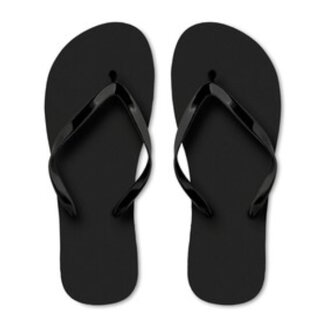 Flip Flop Flora zwart
