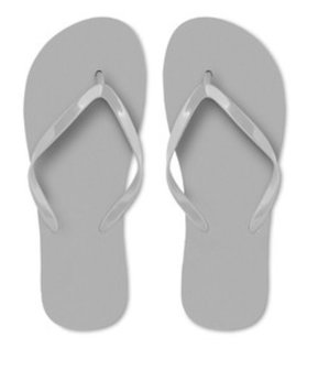 Flip Flop Flora grijs