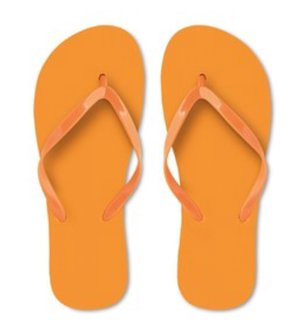 Flip Flop Flora Geel