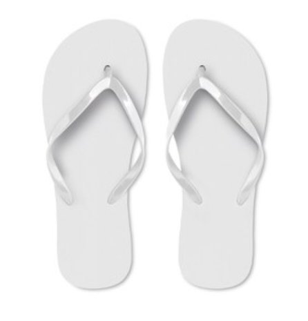 Flip Flop Flora wit